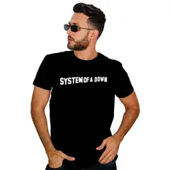 ROLY - Polera hombre System of a down metal rock D2
