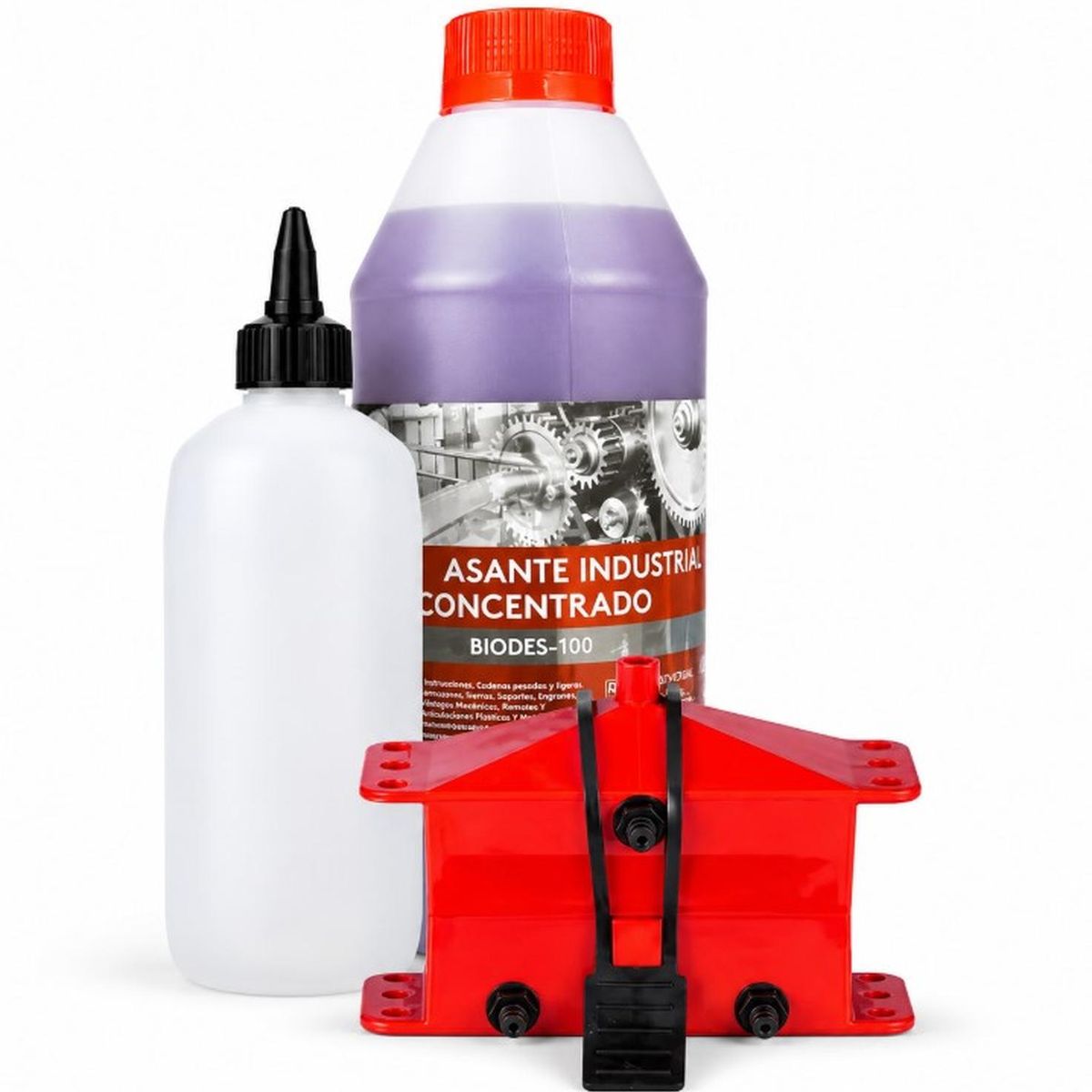 GENERICO - Kit moto limpia cadena desengrasante herramienta