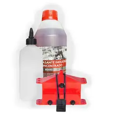 GENERICO - Kit moto limpia cadena desengrasante herramienta