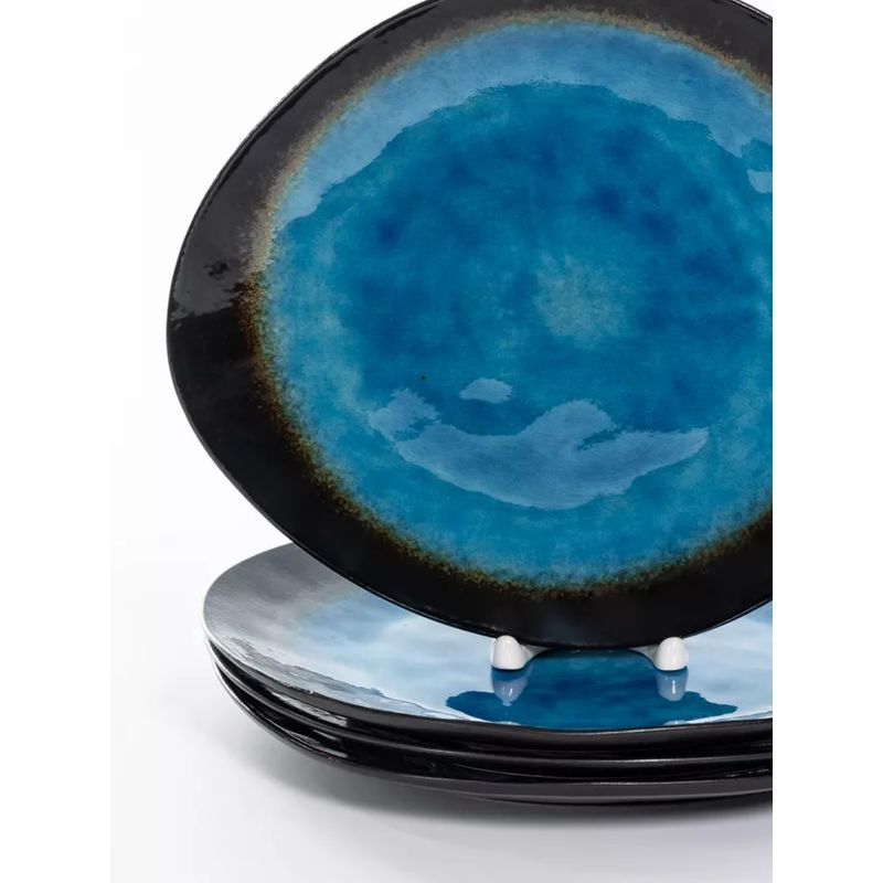 MI DECO HOME CADA DETALLE IMPORTA - SET 18 PIEZAS VAJILLA ATOL AZUL