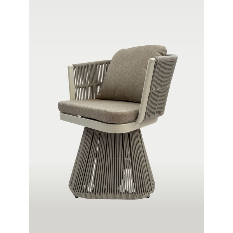 GENERICO - Silla Giratoria Odesa Exterior para Terraza y Jardín
