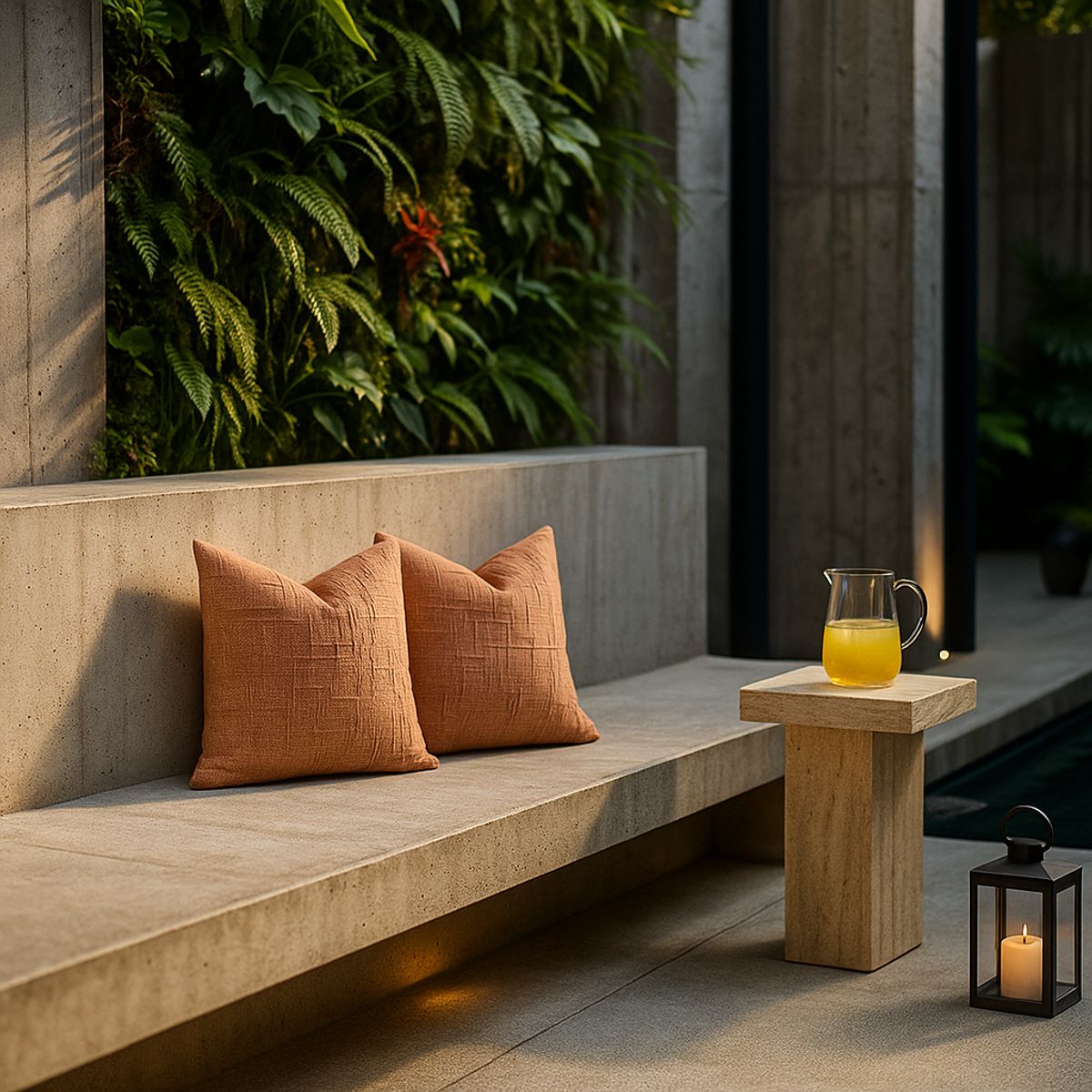 ARMONIA - Pack 2 fundas de cojín chenille coral decorativas 45x45 suaves 744