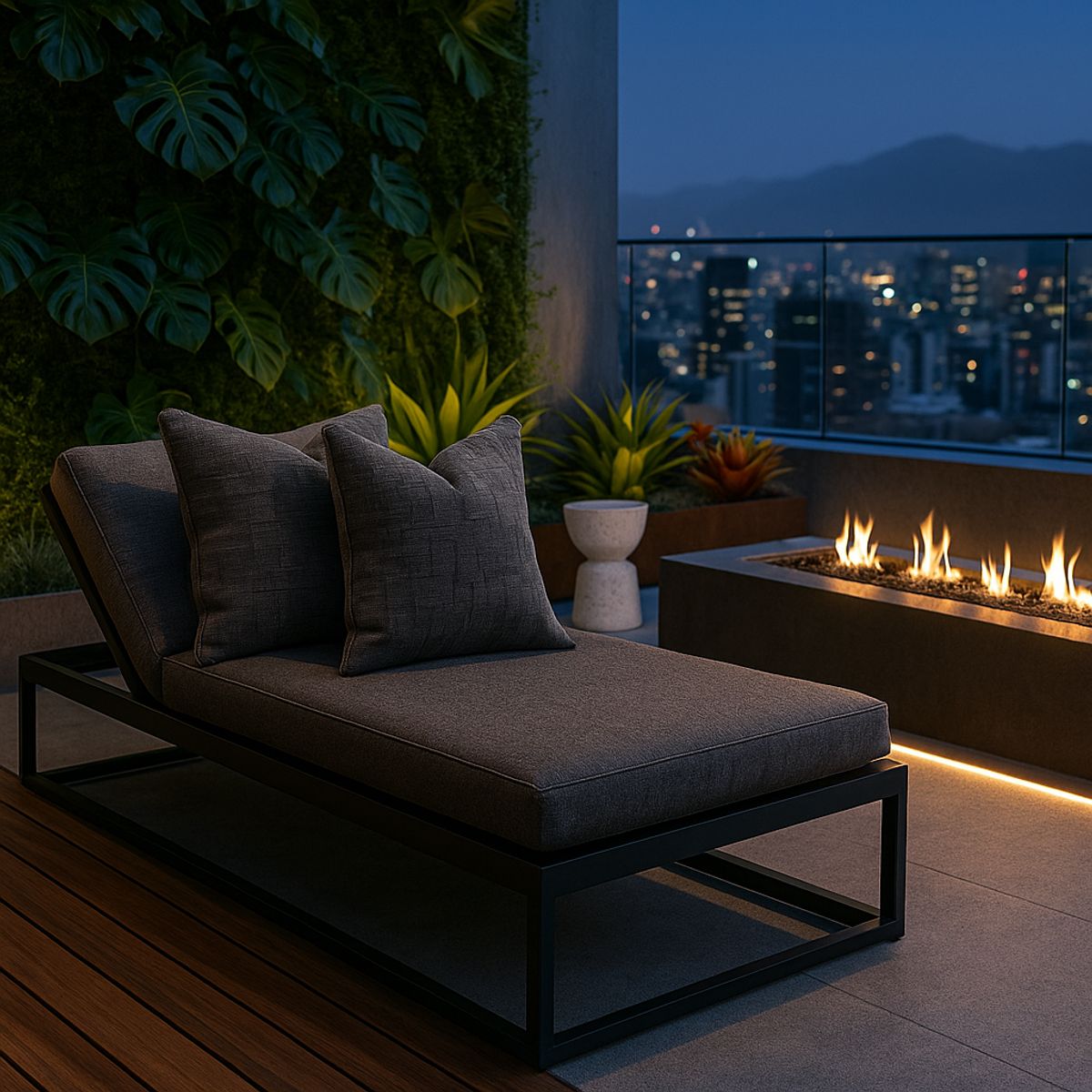 ARMONIA - Pack 2 fundas cojín 45x45 color gris textura chenille sofá cama 744