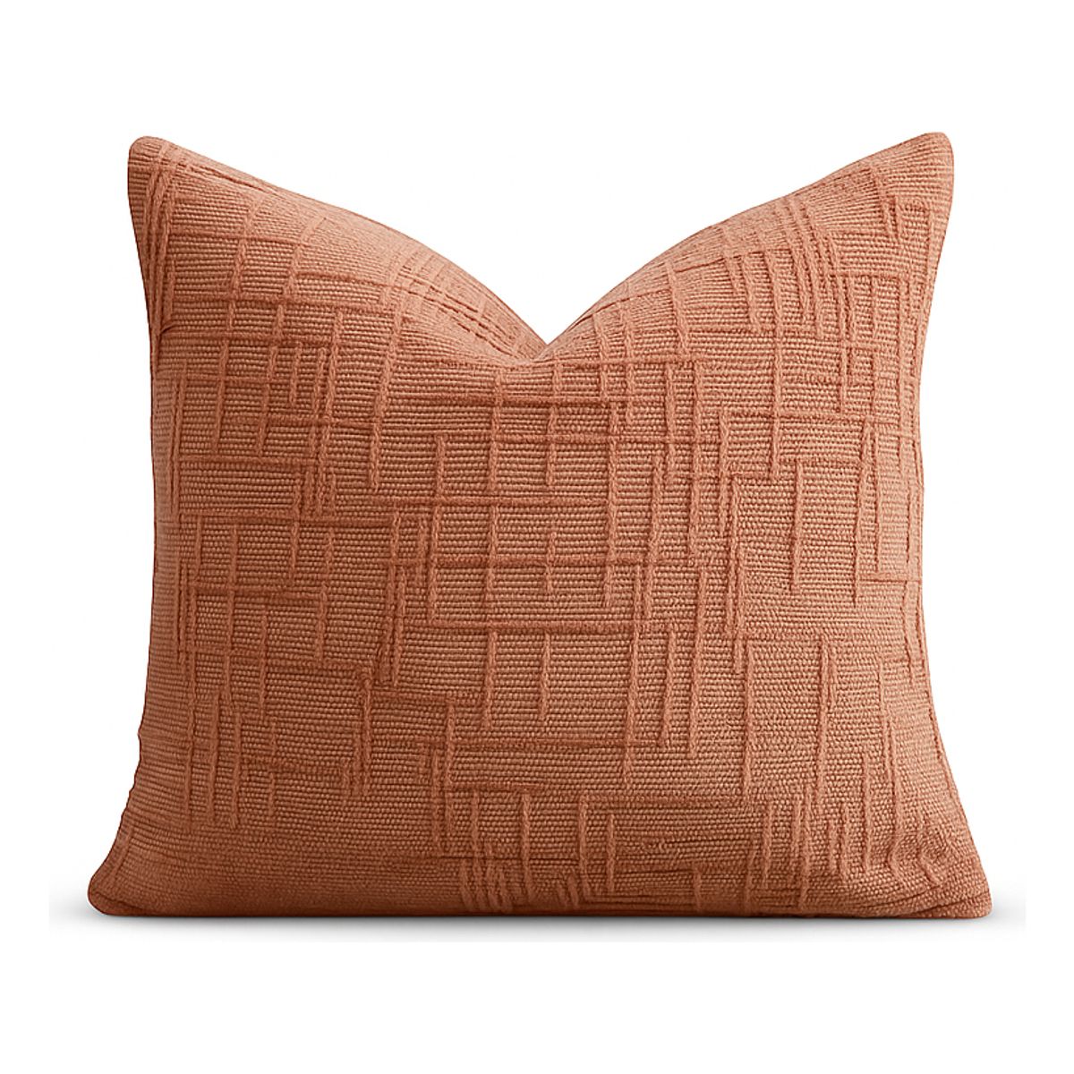 ARMONIA - Cubre cojín coral chenille 45x45 diseño elegante sala CL 744