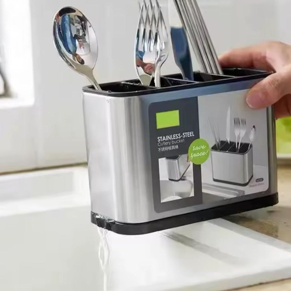 GENERICO - Escurridor De Cubierto Organizador Utensilio De Cocina