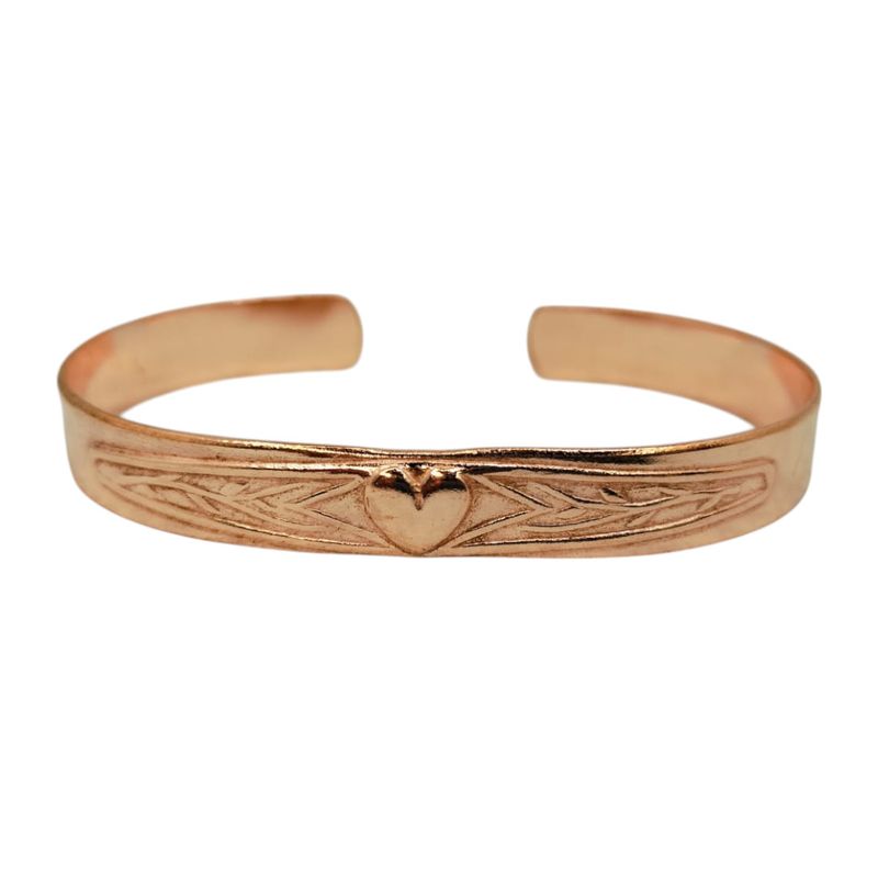 GENERICO - Pulsera De Cobre Puro Artesania Chilena Etnica Dolor Mas Bolsa