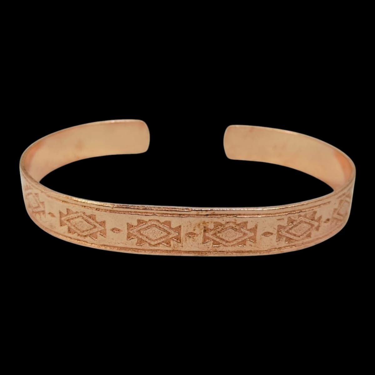 GENERICO - Pulsera De Cobre Puro Artesania Chilena Etnica Dolor Mas Bolsa