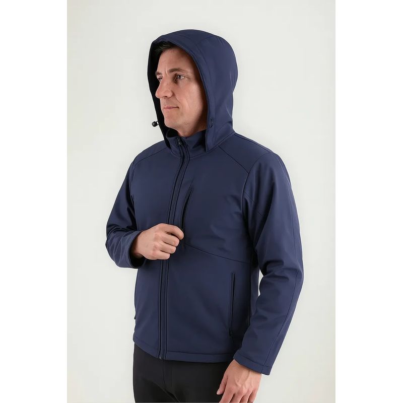 NO LOGO - Chaqueta Softshell Termica Impermeable C Micropolar Hombre Parka