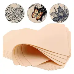 KUANGYE - Pack 10 Piel Sintetica Tattoo Piel De Practica Tatuaje 1mm