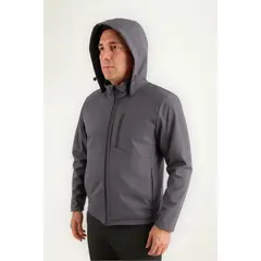 NO LOGO - Chaqueta Softshell Termica Impermeable C Micropolar Hombre Parka