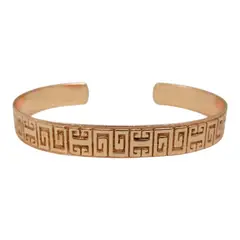 GENERICO - Pulsera De Cobre Puro Artesania Chilena Etnica Dolor Mas Bolsa