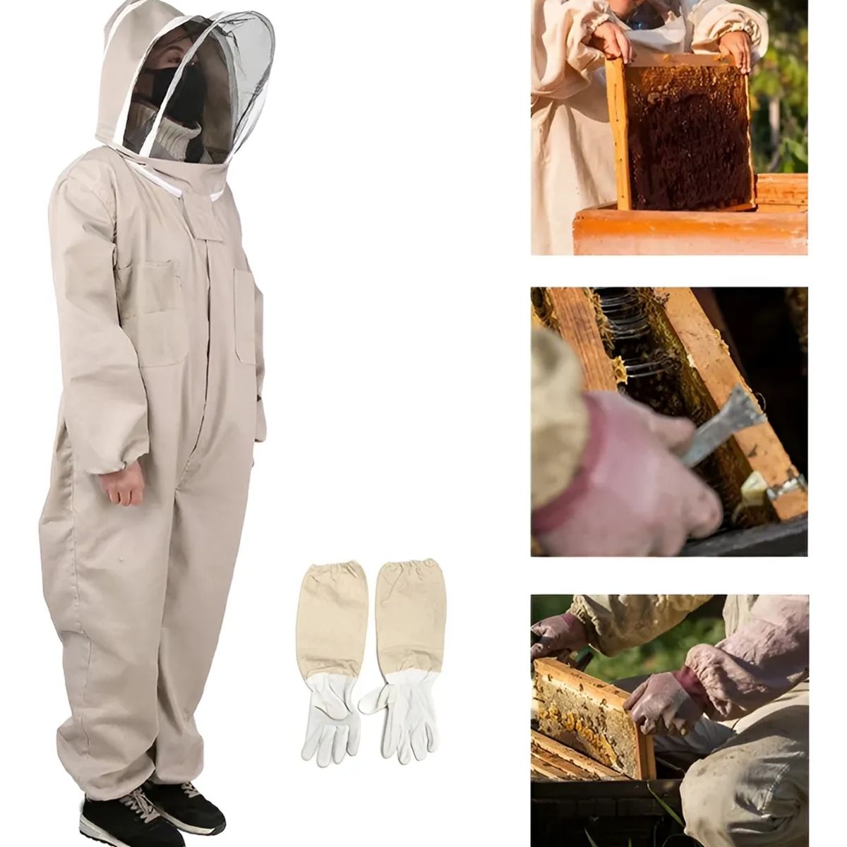 ATURE - Ventilable Trajes De Zalea Para Apicultura Para Adulto