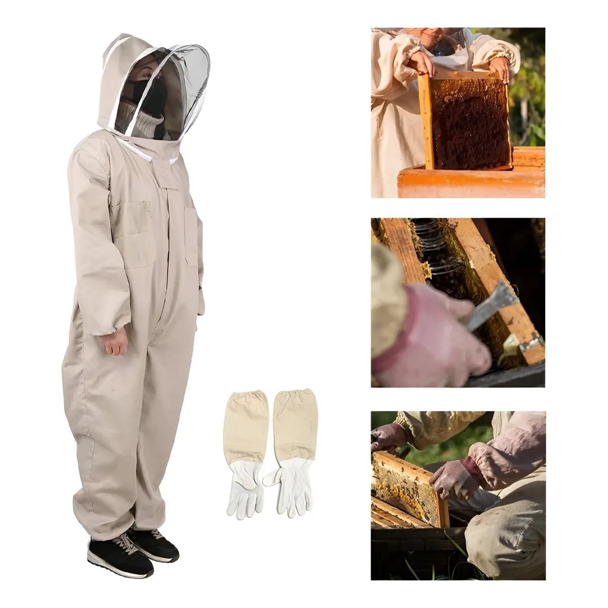 ATURE - Ventilable Trajes De Zalea Para Apicultura Para Adulto