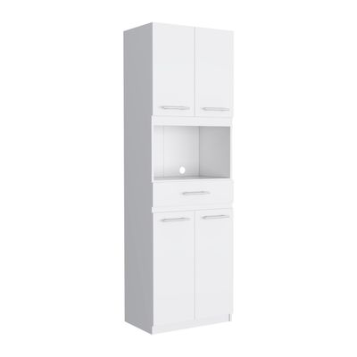 Imagen 2 del producto Mueble Para Microondas Manchester 4 Puertas Blanco