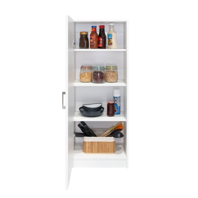 TUHOME - Despensa Belleria 1 Puerta Blanco 120 Cm