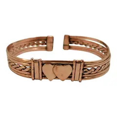 GENERICO - Pulsera De Cobre Puro Artesania Chilena Etnica Dolor Mas Bolsa