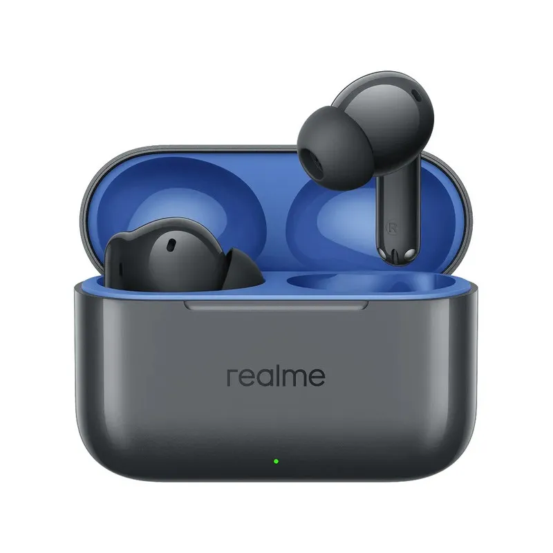 REALME - Audífonos inalámbricos Bluetooth 5.4 Realme buds T200 Hi-Res - Gris