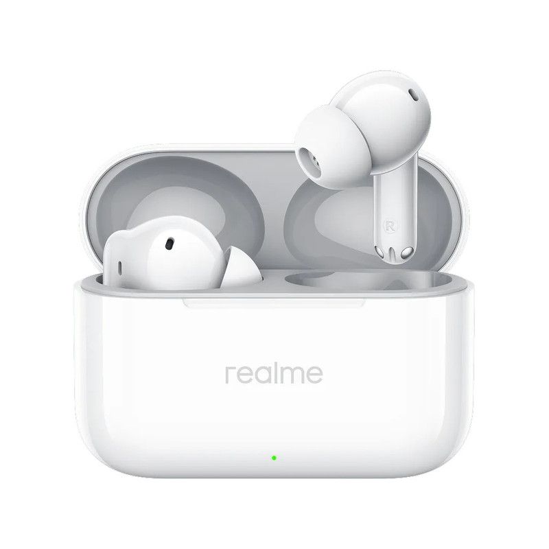 REALME - Audífonos inalámbricos Bluetooth 5.4 Realme buds T200 Hi-Res - Blanco