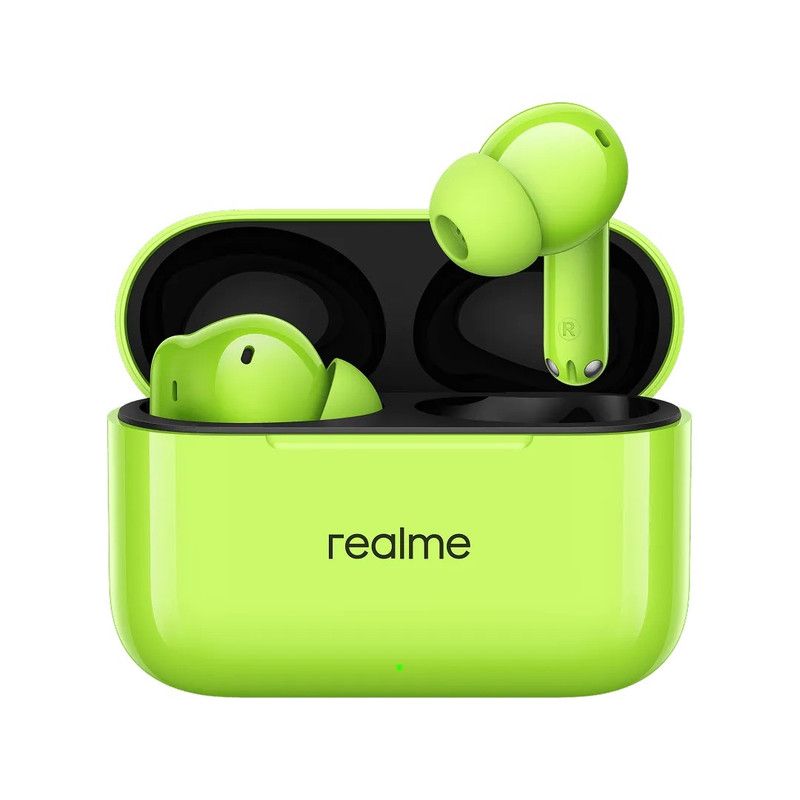REALME - Audífonos inalámbricos Bluetooth 5.4 Realme buds T200 Hi-Res - Verde