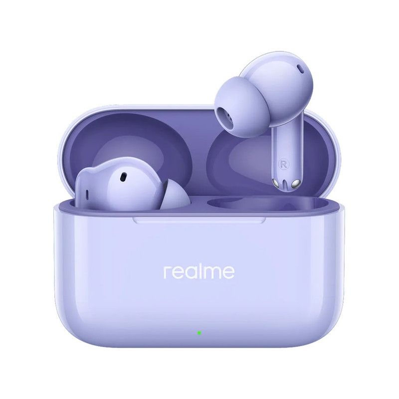 REALME - Audífonos inalámbricos Bluetooth 5.4 Realme buds T200 Hi-Res - Morado