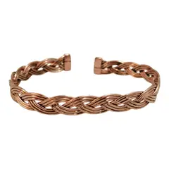 GENERICO - Pulsera De Cobre Puro Artesania Chilena Etnica Dolor Mas Bolsa