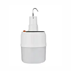 GENERICO - Ampolleta Led Recargable Solar Y Cable Emergencia O Camping