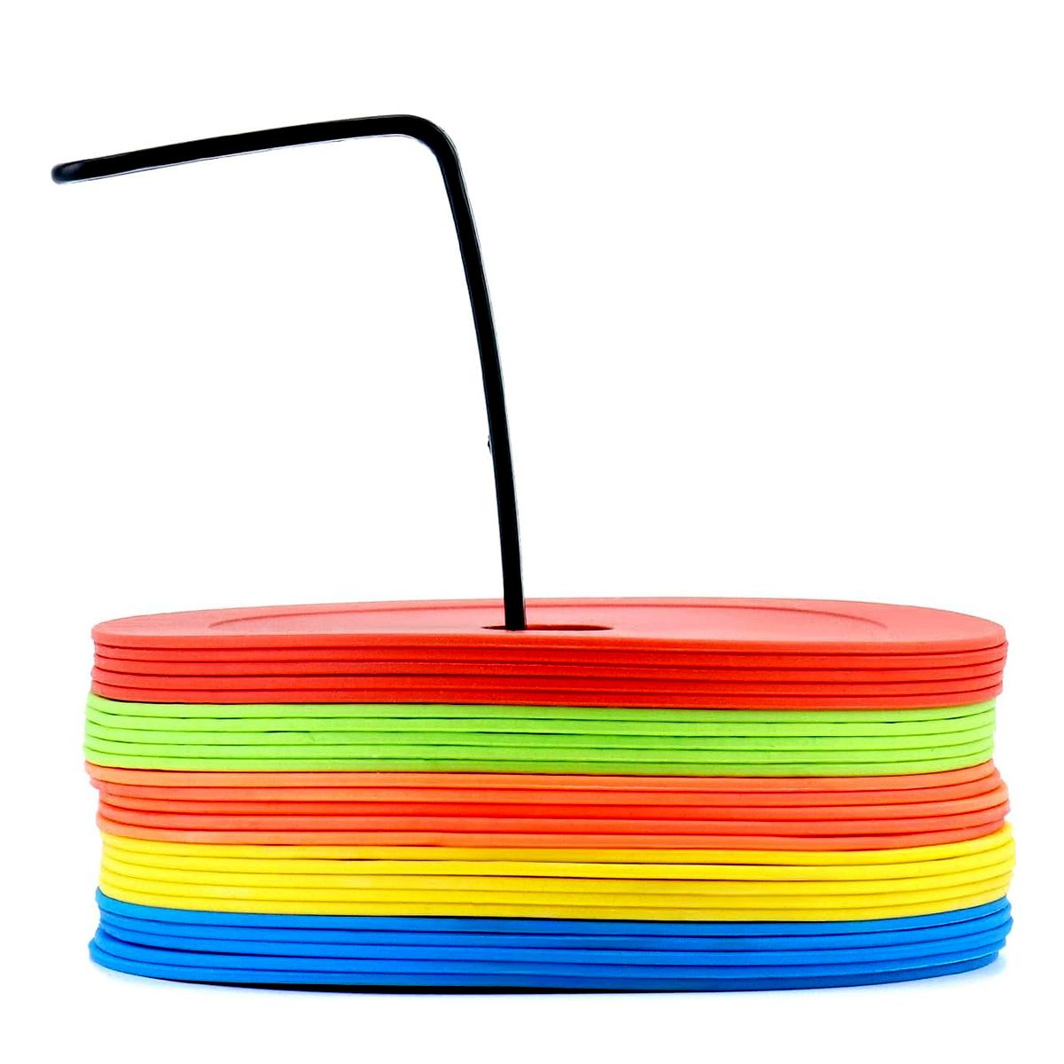 MAXPRO - Set cono demarcador plano goma - 25 pcs