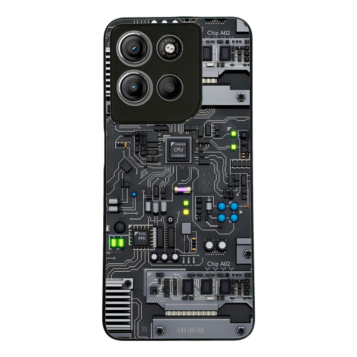 CARCASIA - Carcasa Funda para MOTOROLA G15 Diseño 205