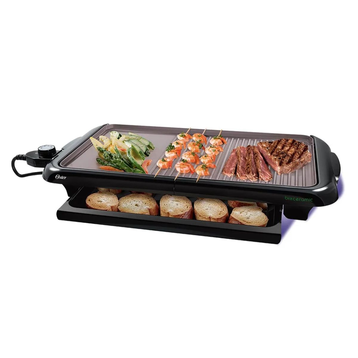 OSTER - Parrilla Eléctrica Oster Bioceramic Ckstgr5085