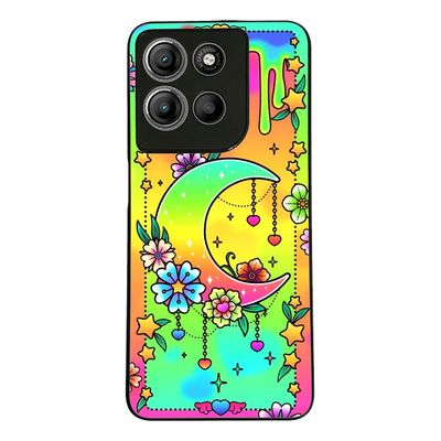 Carcasia Carcasa Funda Para Motorola Edge 50 Pro Diseño 77