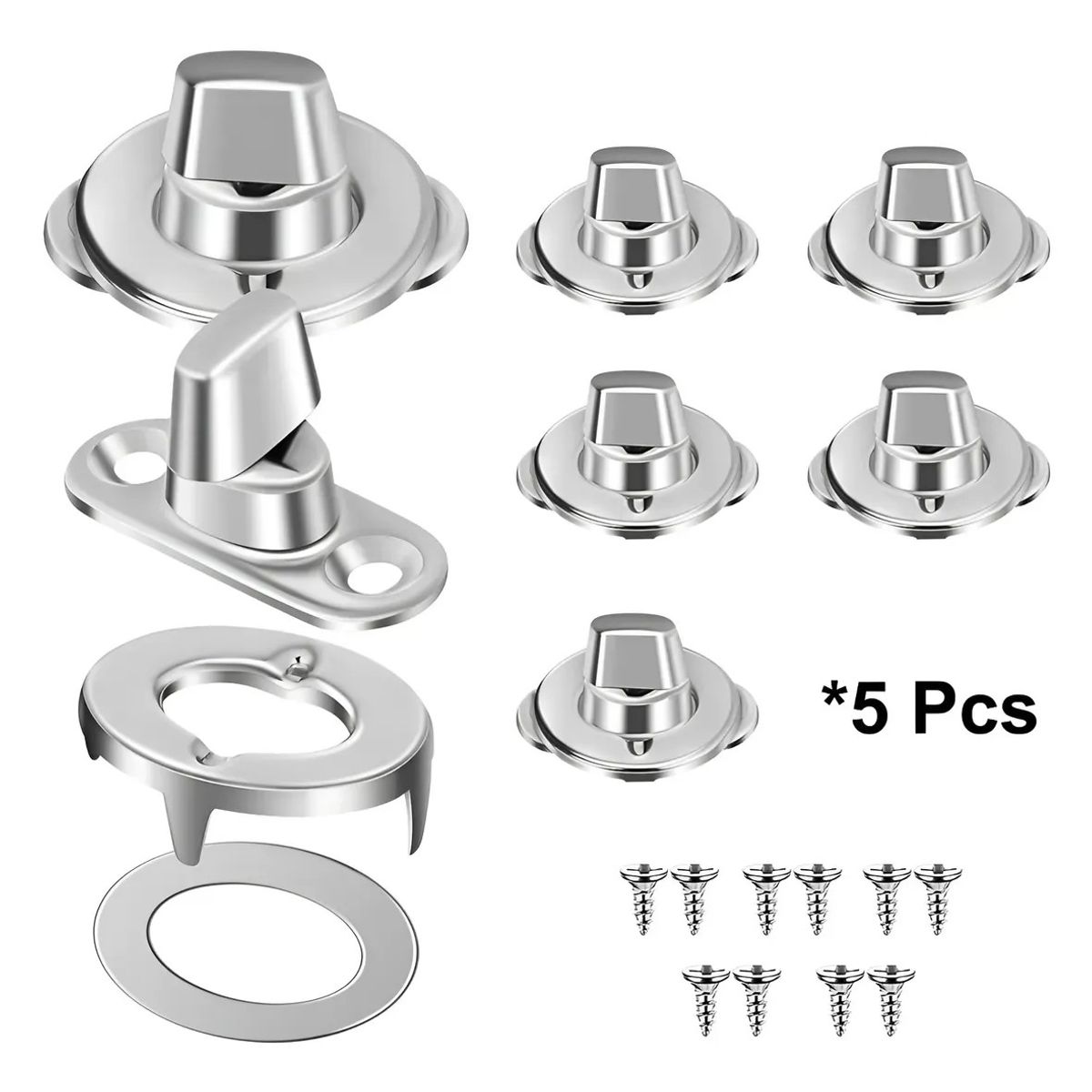 KUANGYE - Broches Nauticos Para Lonas X5 Unidadesexcelente Agarre