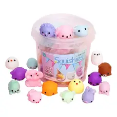 EDWINAYY - Kit 36 Pcs Mini Mochi Squishy Squeeze Toy Fidget Toy