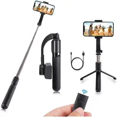 KUANGYE - Estabilizador Celular Gimbal Selfie Stick Tripode mando
