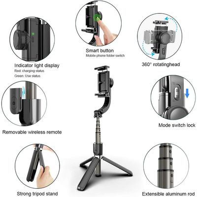 Imagen 2 del producto Estabilizador Celular Gimbal Selfie Stick Tripode mando
