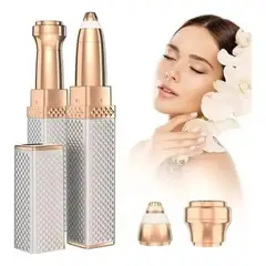 KUANGYE - Removedor Para Vello Facial Y Cejas Indoloro 2 En 1 Con USB