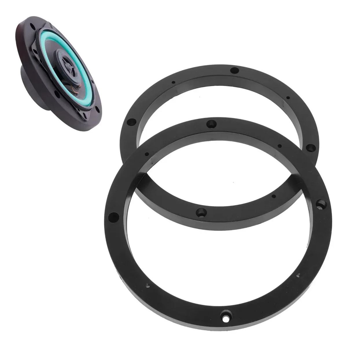 KUANGYE - Espaciador De Parlante Para Puerta De Auto 1 Par 16cm 6.5