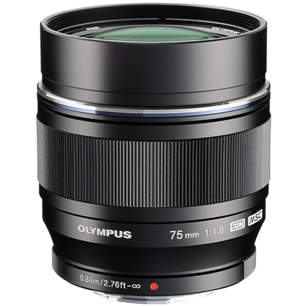 OLYMPUS - Olympus M. Zuiko Digital ED 75mm f 1.8 Lens - Negro
