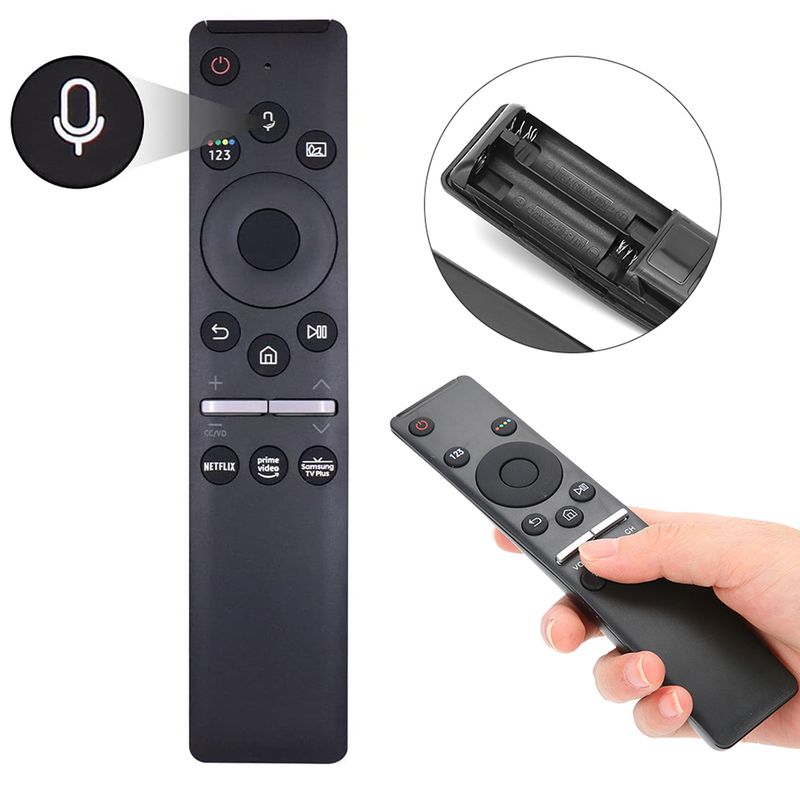 GENERICO - Control Remoto Para Samsung Smart Tv 4k Curve Con Voz