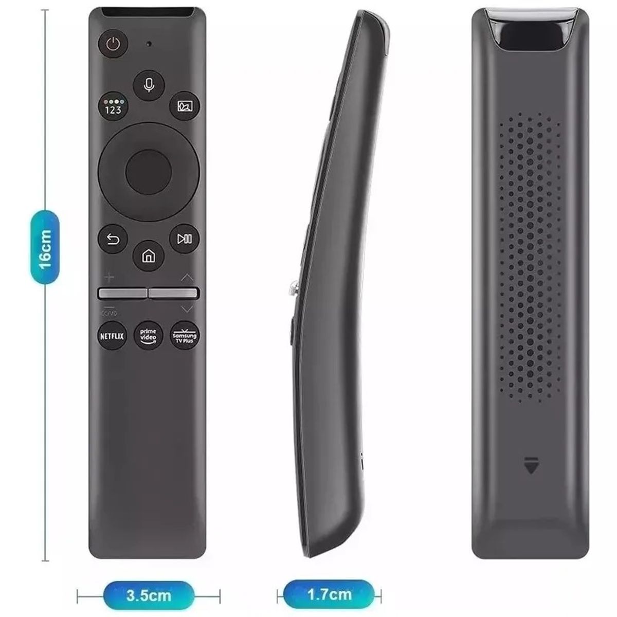 GENERICO - Control Remoto Para Samsung Smart Tv 4k Curve Con Voz