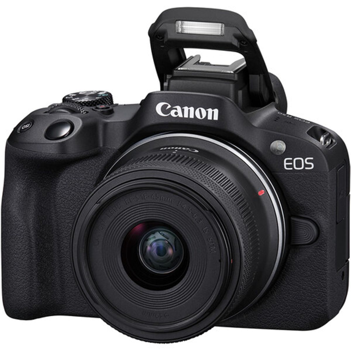 CANON - Canon EOS R50 Mirrorless Camera with 18-45mm Lens - Negro