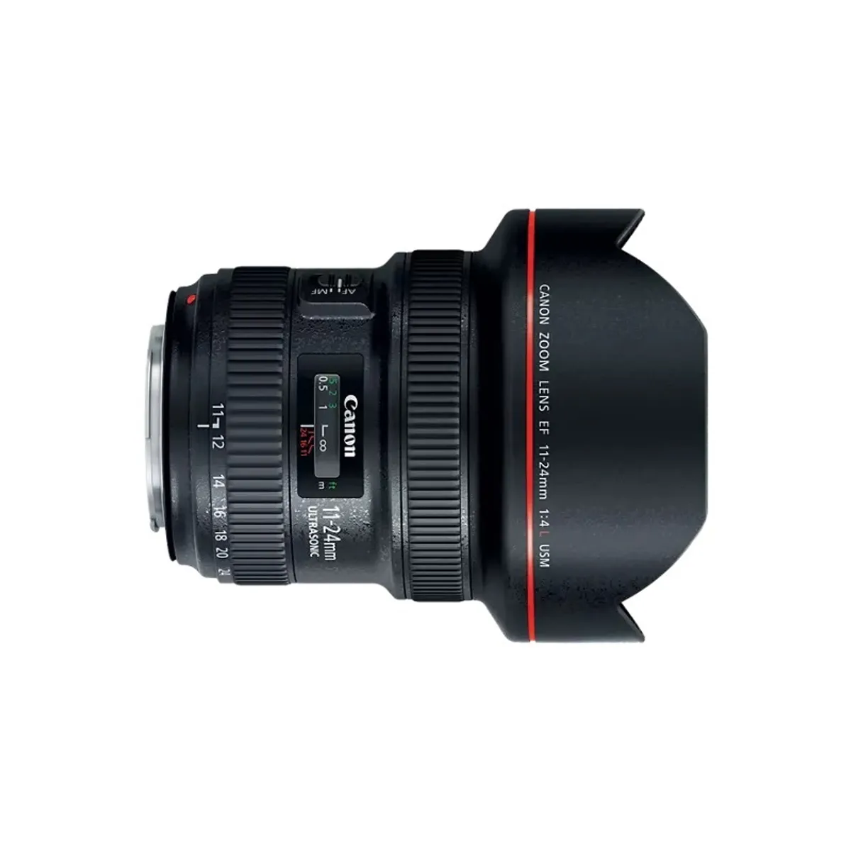 CANON - Canon EF 11-24mm f4L USM Negra lente