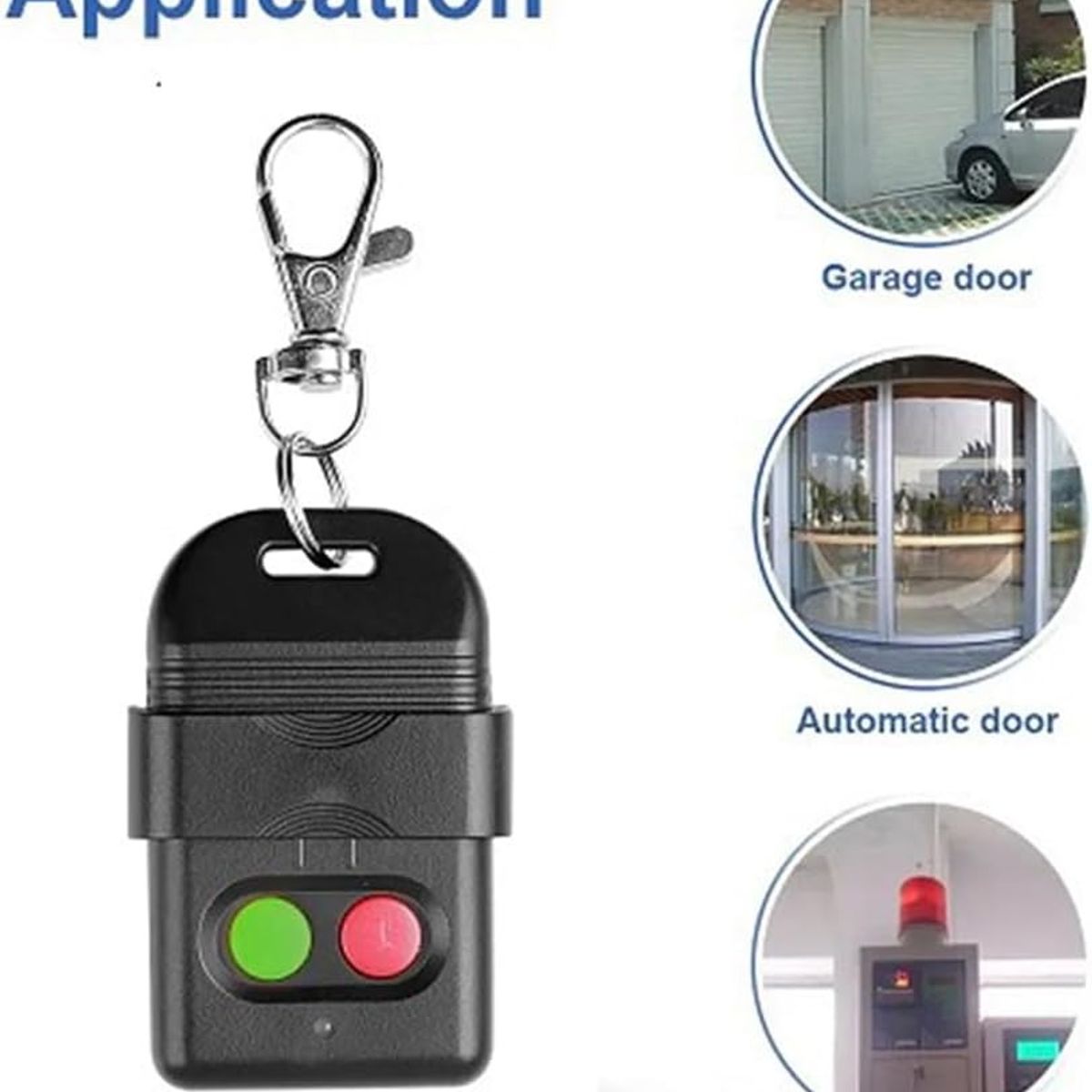 KUANGYE - Control Remoto 2 Canales On-off/ Momentaneo 433mhz Vv-t2