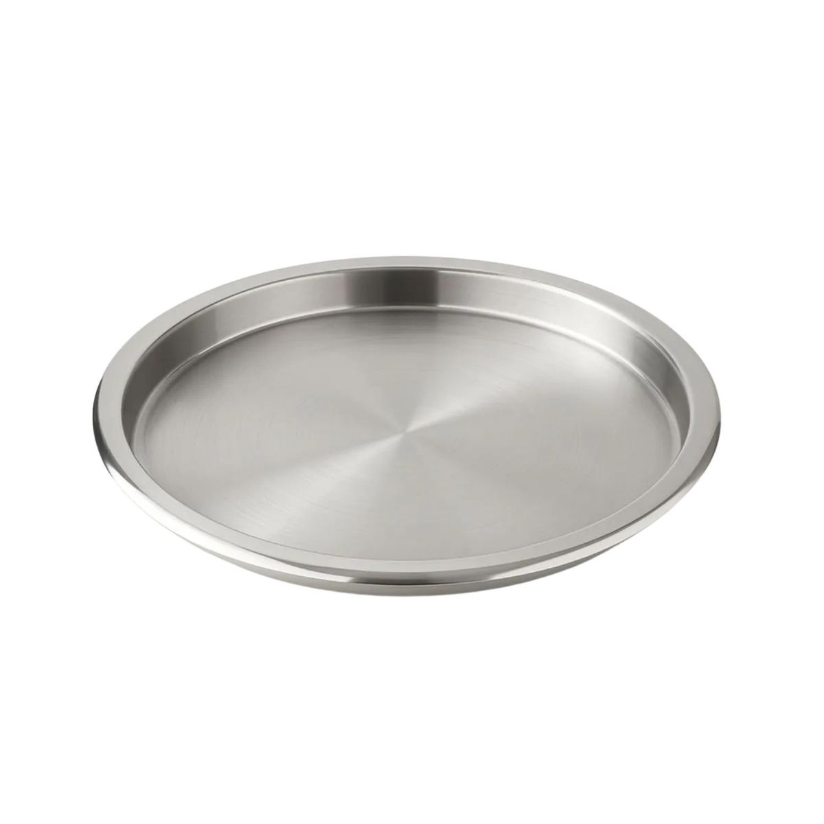 CUINER - Bandeja Redonda Cuiner De Servicio 35cm Acero Inoxidable.