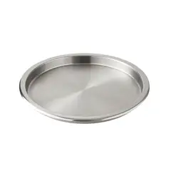 CUINER - Bandeja Redonda De Servicio 35cm Acero Inoxidable