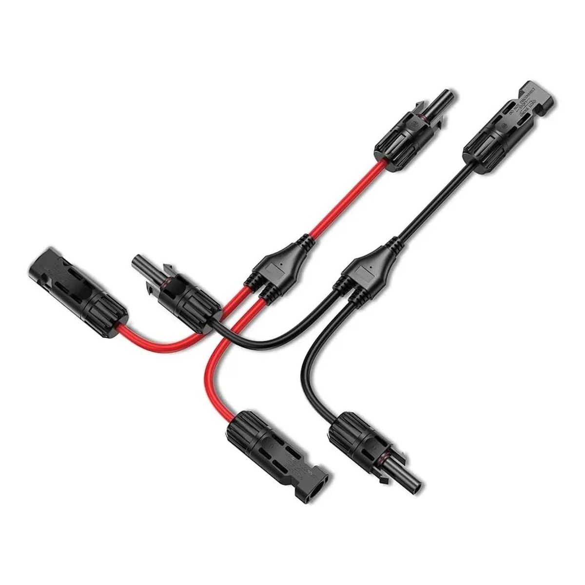 KUANGYE - Conector Mc4 Doble Mmf+ffm Panel Solar Paralelo