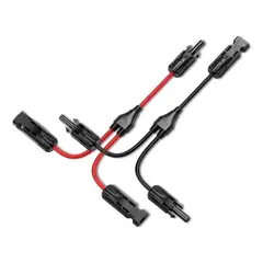 KUANGYE - Conector Mc4 Doble Mmf+ffm Panel Solar Paralelo