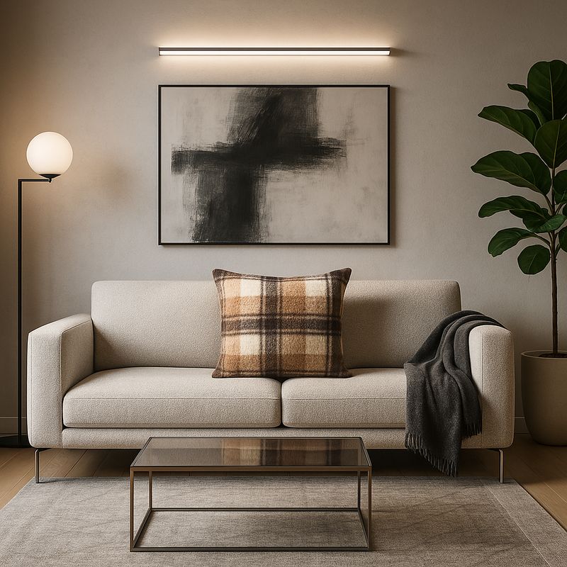 ARMONIA - Funda almohadón chenille cuadrille 45x45 living dormitorio 743