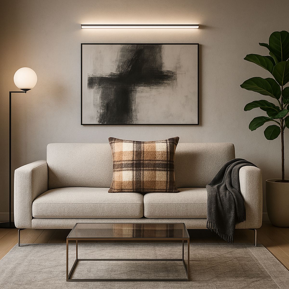 ARMONIA - Funda almohadón chenille cuadrille 45x45 living dormitorio 743