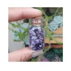 GENERICO - Botella Espiritualidad Con Piedra Energética Amatista