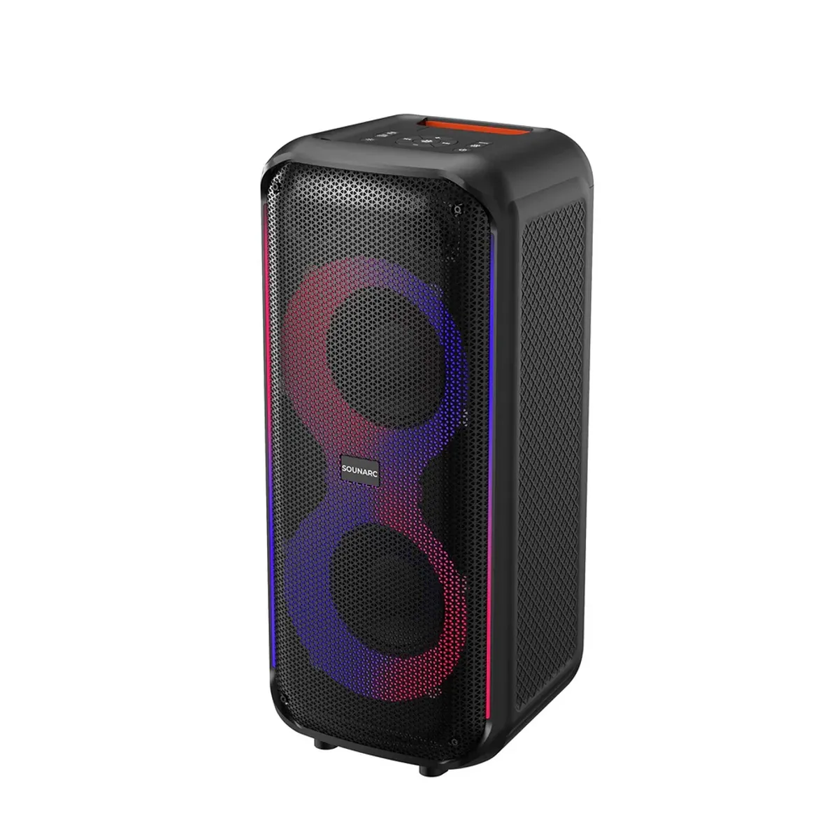GENERICO - Parlante Fiesta 80W Bluetooth 5.3 RGB 10000mAh 13H Sounarc L2 Potente
